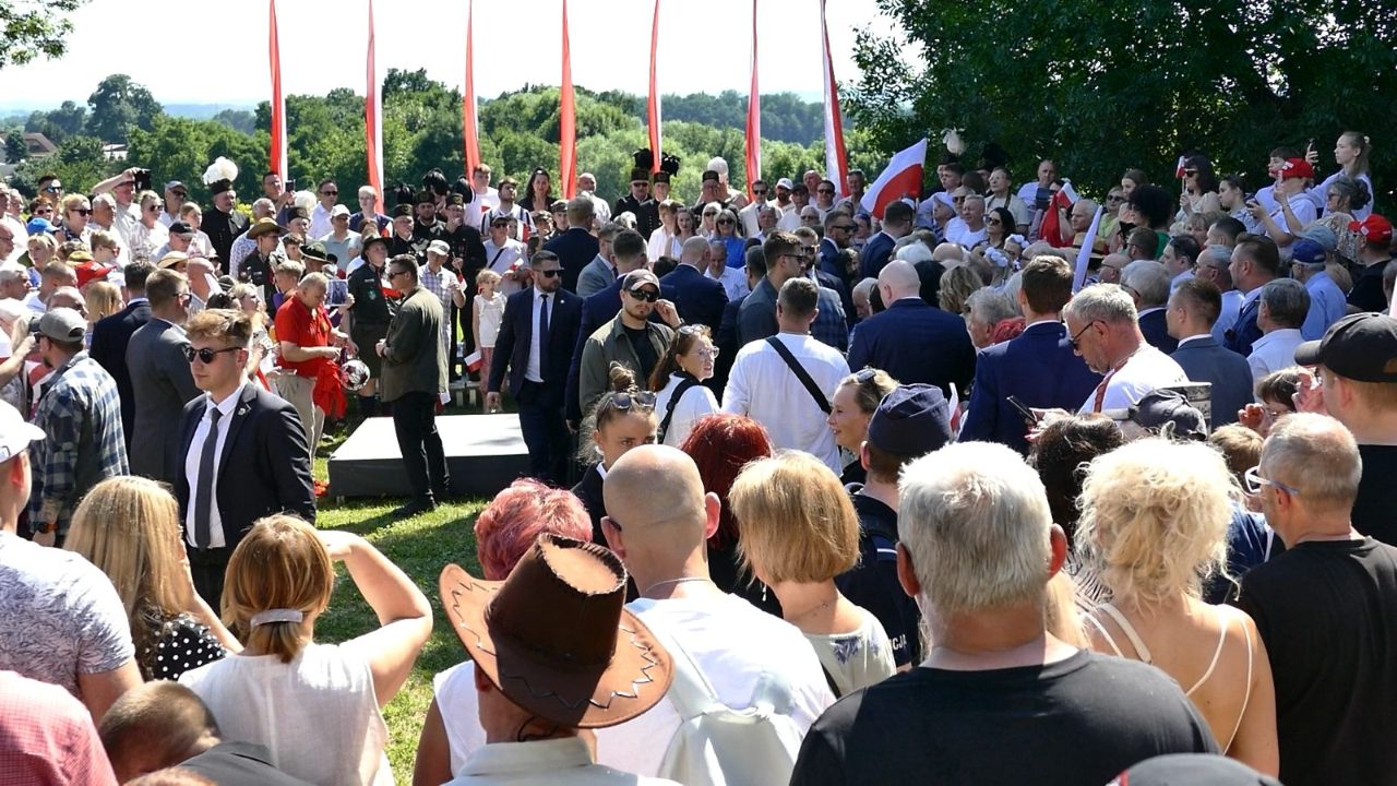 Wizyta Prezydenta Rzeczypospolitej Polskiej,  Karola Nawrockiego w Gminie Lubomia - zdjęcie 9