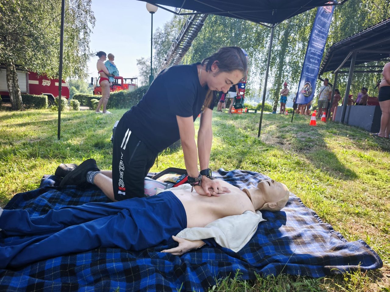 Rodzinny festyn integracyjno-sportowy na Ośrodku Wypoczynkowym "Olza" - zdjęcie 17